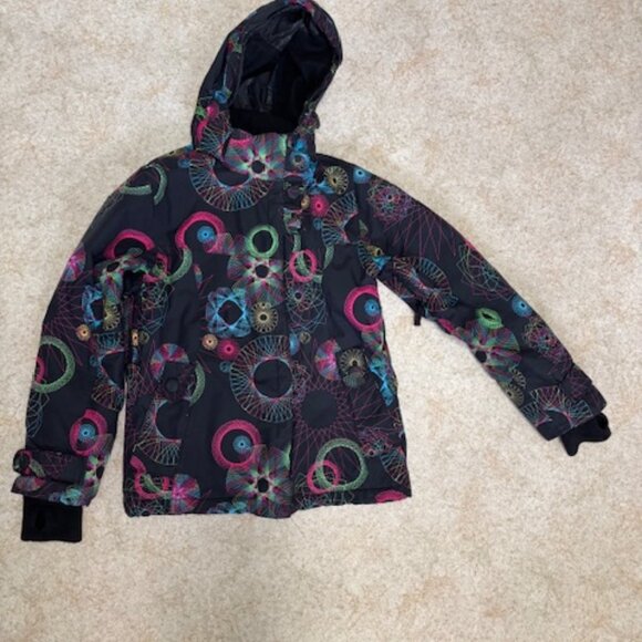 Winter Jacket Core Powder Room Lil Chicks Youth Girl Medium, Jacket - 5,000mm - Picture 1 of 13